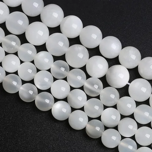 Vista 41 de 4MM 88 piezas de cuentas sueltas de piedra natural verde turquesa africana para hacer pulseras y collares de bricolaje