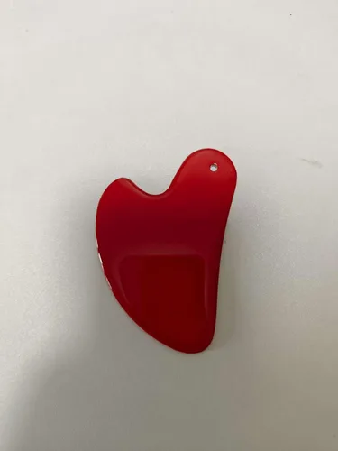 Vista 5 de Gua Sha - Herramientas faciales de acero inoxidable Guasha para cara, metal Gua Sha, aprieta la piel, herramienta de belleza para ojos corporales