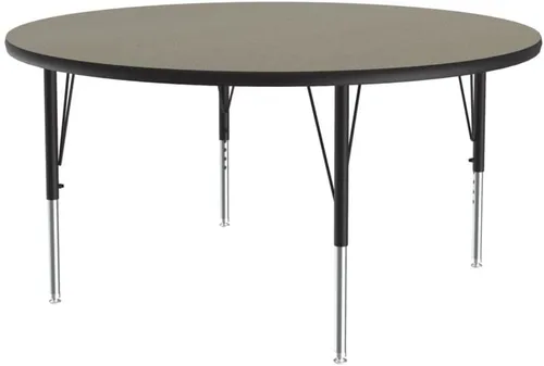 Vista 28 de Correll - Mesa rectangular de actividades para el aula de 24 x 36 pulgadas, altura ajustable (19-29 pulgadas), parte superior de nogal colonial