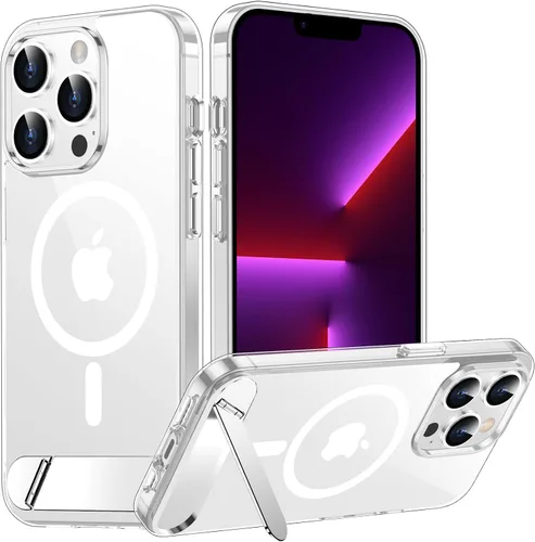 Vista 158 de Funda para iPhone 11 con compatibilidad magnética, [Soporte invisible incorporado][Compatible con MagSafe]