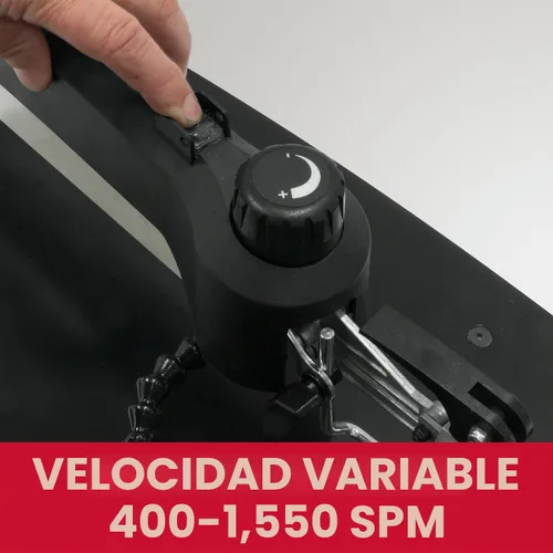 Vista 2 de Sierra de contornear JET de 22 pulgadas con interruptor de pie, velocidad variable, 120V 1Ph (JWSS-22B)