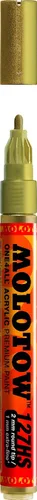 Vista 6 de Molotow ONE4ALL - Marcador de pintura acrílica, 0.059 in, negro metálico, 1 cada uno (127.501)
