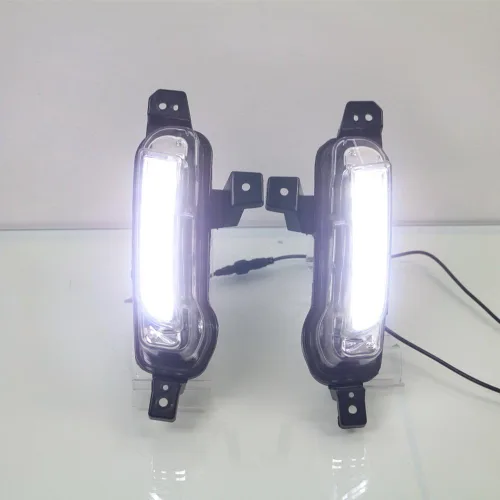 Vista 5 de Luz de circulación diurna LED DRL para Suzuki Vitara 2015-2019, 6000K LED luz de parachoques delantero