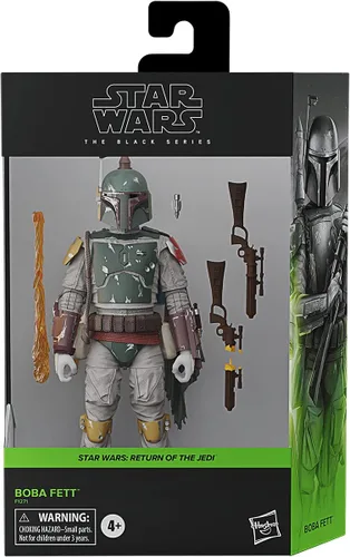 Vista 6 de STAR WARS The Black Series Boba Fett - Figura de acción coleccionable de 15 cm del «Return of The Jedi», para niños a partir de 4 años