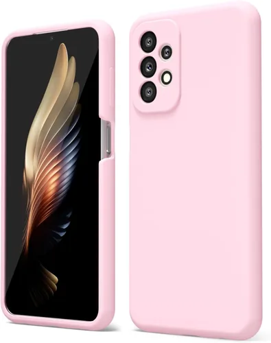 Vista 216 de oakxco Funda para teléfono Samsung Galaxy A12 con agarre de silicona líquida, linda delgada fina suave cubierta de gel de goma TPU lisa para mujeres