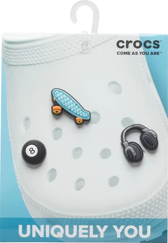 Vista 3 de Crocs Jibbitz - Paquete de 5, Sk8 Dude