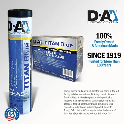 Vista 4 de 12267T, grasa de litio Titan Blue Premium #2, 14.11 oz (1 paquete)