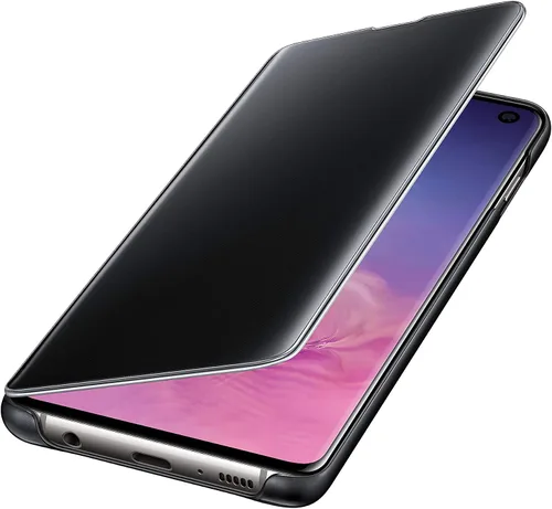 Vista 4 de Samsung Funda con tapa para Galaxy S10 S-View, color negro