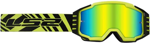 Vista 3 de Casco de moto LS2 Charger Pro con gafas OTG (negro con lente de iridio plateado)