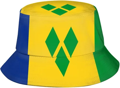 Vista 48 de Lindos sombreros de pescador de bandera plegable patriótico a la moda, gorra de pescador para viajes de verano al aire libre para adultos, mujeres