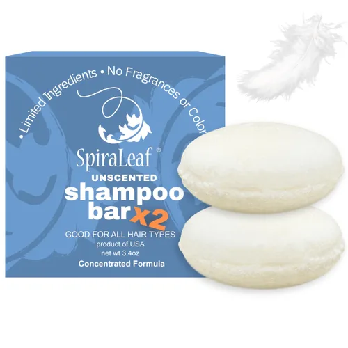 Vista 13 de Spiraleaf Barra de champú y afeitado, aceites esenciales, ingredientes limitados, fórmula concentrada, fabricada en Estados Unidos (lavanda fresca)