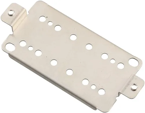 Vista 4 de 2 piezas niquelado Humbucker guitarra Pickup marco base 50/2.047 in patas cortas
