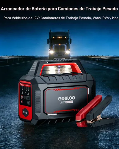 Vista 5 de GOOLOO GT Truck PRO 10000A y 64000mAh Arrancador con carga rápida de 65 W