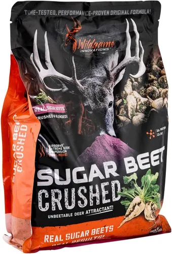 Vista 2 de Wildgame Innovations Cebo para Ciervos de Azucarera de Remolacha Triturada Efectivo Alimento para Ciervos Ultra-Concentrado y Lleno de Nutrientes