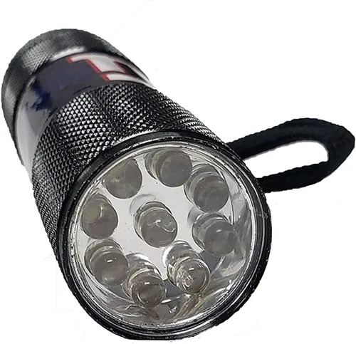Vista 3 de FANMATS Team ProMark NFL - Linterna LED de bolsillo de Baltimore Ravens, 3.5 pulgadas x 1 pulgada, color negro
