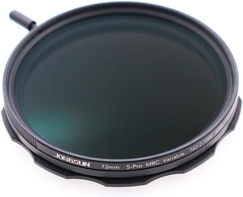 Vista 4 de JONGSUN Filtro ND variable de 2.835 in, S-Pro MRC de 16 capas de nano recubrimientos, más de 10 paradas ND2-ND1000 ajuste continuo graduado, kit