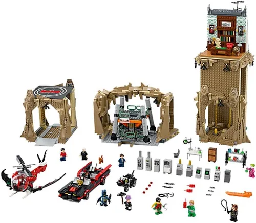 Vista 3 de LEGO Super Heroes, Baticueva de Batman de la serie de televisión clásica 76052