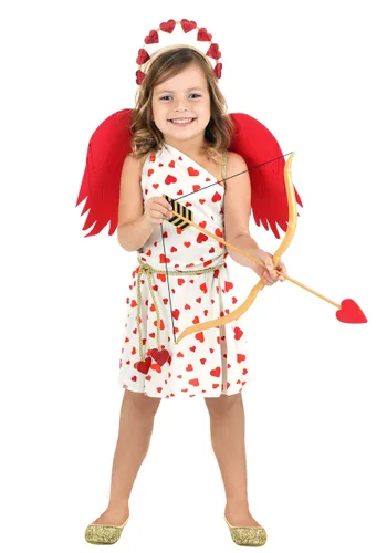 Vista 6 de Disfraz de Cupido Infantil para Niña Multicolor