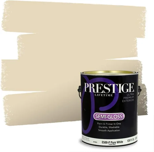 Vista 169 de Pintura 2 en 1, para primera mano y para exterior, de Prestige Paints, E100-P-871BM