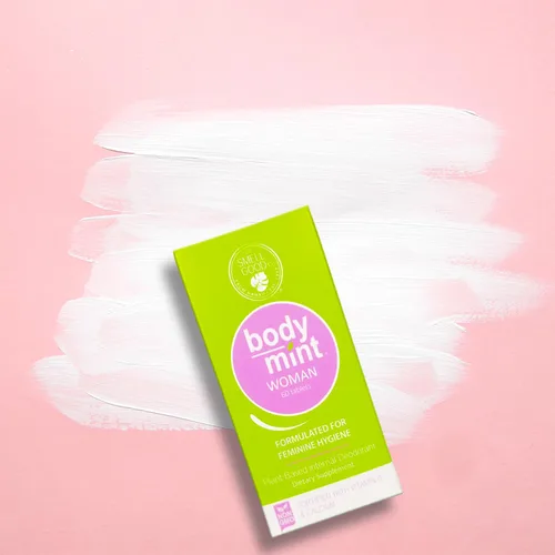 Vista 2 de Desodorante femenino menta, Body Mint Lady , Blanco