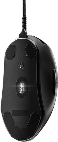 Vista 9 de SteelSeries Prime mouse para videojuegos FPS, 18,000 CPI, sensor óptico TrueMove Pro, 5 botones programables, interruptores ópticos magnéticos