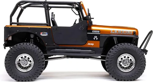 Vista 15 de Axial 1/10 SCX10 III Jeep CJ-7 4X4 RTR cepillado RC Rock Crawler, cobre