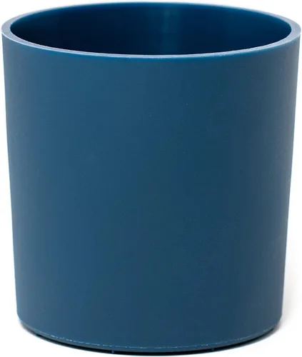 Vista 3 de Protector de silicona para funda de bota para vasos Yeti Rambler de 20 onzas, 26 onzas, 30 onzas y vaso Hydro Flask de 32 onzas (azul marino)