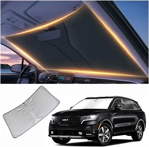 Vista 52 de Parasol para parabrisas para BMW X1 E84 para ventana delantera 2016-2024 2025 2026 X1 E84, protector de parabrisas para automóvil, accesorios