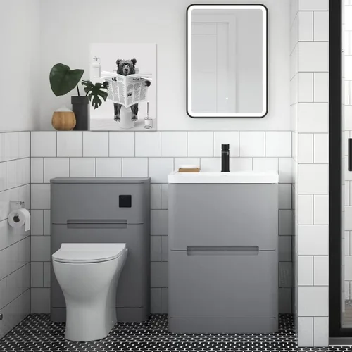 Vista 7 de Decoración de Arte de Pared en Blanco y Negro – Oso con Gafas Sentado en el Inodoro Leyendo Periódico, Impresiones en Lienzo, Imágenes de Animales