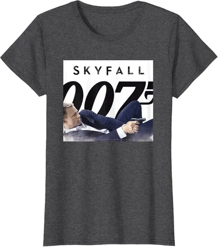 Vista 5 de Official James Bond 007 Camiseta Skyfall, Negro