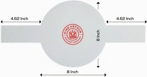 Vista 2 de King Arthur Baking Company - Levantador de pan redondo para hornos holandeses, apto para horno, reutilizable, antiadherente, silicona de grado