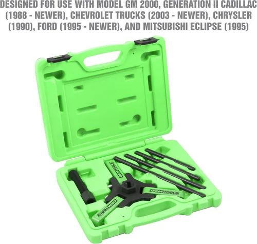 Vista 6 de OEMTOOLS 25090 Kit de extractor de equilibrador armónico, extractor ajustable de 3 mandíbulas que se adapta a la mayoría de vehículos de modelos