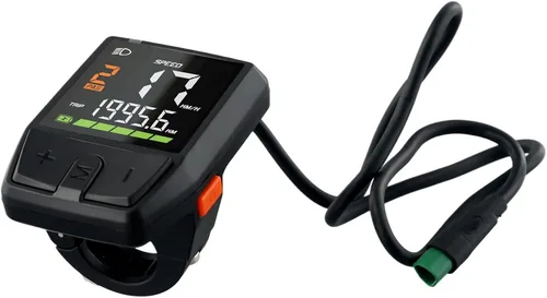 Vista 5 de Pantalla de protocolo Ebike UART/CAN para motores, dos protocolos compatibles, panel de control de medidor de pantalla de bicicleta eléctrica