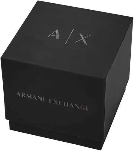 Vista 6 de AX Armani Exchange - Reloj de silicona analógico digital para hombre