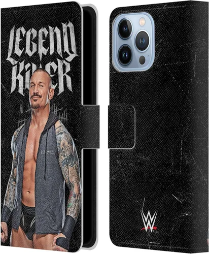 Vista 21 de Head Case Designs Officially Licensed WWE in My Veins Randy Orton Leather Wallet Case Compatible with Apple iPhone 11
