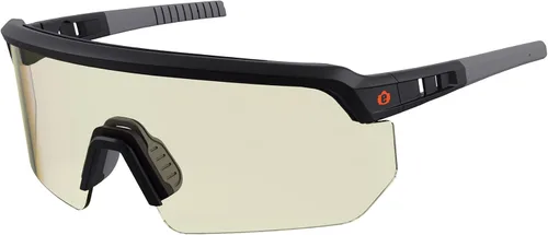 Vista 10 de Ergodyne Gafas de Seguridad Skullerz Aegir Unisex para Adultos Antiarañazos y Antivaho Mejorado, Lentes de Sol Lente Transparente