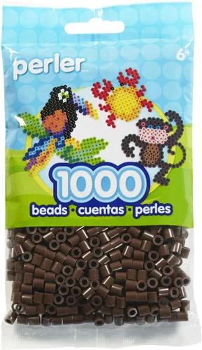 Vista 7 de Perler Cuentas negras para manualidades infantiles, 1000 piezas
