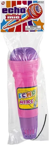 Vista 3 de Rhode Island Novelty micrófono de juguete de 10 pulgadas Echo Mic (los colores pueden variar).
