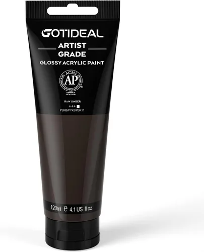 Vista 19 de GOTIDEAL - Pintura acrílica iridiscente, rojo camaleón, de 4.1 oz, no tóxicas, no se decoloran; ricos pigmentos para artistas adultos y niños