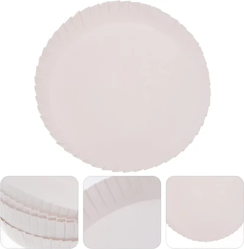 Vista 7 de 100 unids desechables de papel cubierta de bebida de papel tapa reciclada tapa de bebida caliente tapa taza de café cubierta