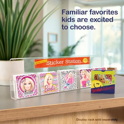 Vista 5 de SmileMakers Pegatinas de fotos de Barbie hipoalergénicas, sin látex
