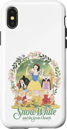 Vista 7 de Disney Blancanieves & The Seven Dwarfs Floral Portrait Case para iPhone 17