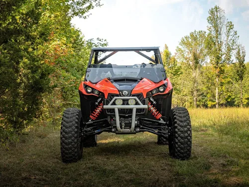 Vista 3 de SuperATV Kit de elevación resistente de 6 pulgadas para Can-Am Maverick Standard/X MR/X RS/X RS-DPS/MAX Standard (ver ajuste) Negro - Kit completo