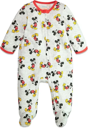 Vista 2 de Disney Mickey Mouse - Paquete de 2 mamelucos con cremallera para bebé recién nacido a bebé