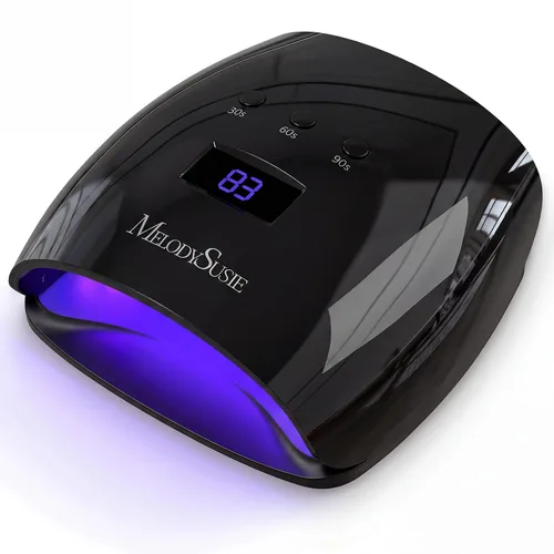 Vista 8 de MelodySusie P-Plus30I - Lámpara de uñas profesional LED UV, secadora de uñas de alta eficiencia con 3 temporizadores y base desmontable que cura