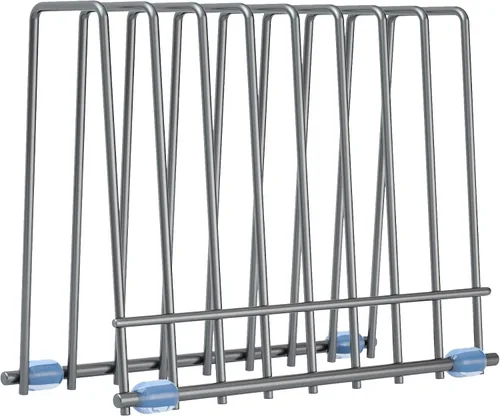 Vista 8 de Estante de bolsas de almacenamiento reutilizables, soporte inoxidable para bolsas de almacenamiento reutilizables, soporte de secado para bolsas
