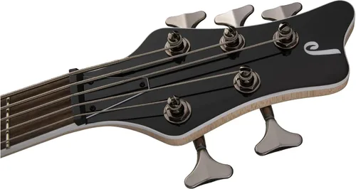 Vista 5 de Jackson JS Series Spectra Bass de 5 cuerdas JS3QV, Phaze púrpura, diapasón de laurel 35 Scale 5-String, Poplar Body with Quilt Maple Top, Laurel