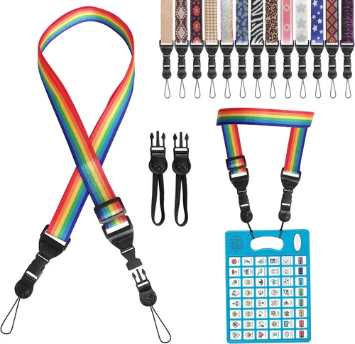 Vista 15 de Correa de hombro ajustable Gowjaw: Correa de nylon cómoda para iPad/Samsung Tablet con lanyard para el cuello, funda para iPad/cámara/binoculares