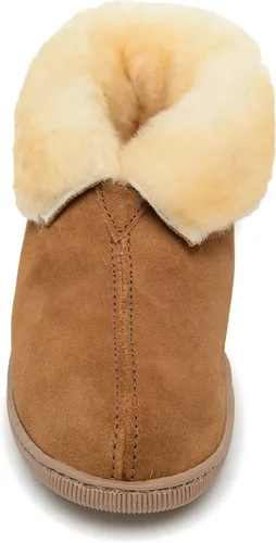 Vista 2 de Minnetonka Botines de piel de oveja para hombre