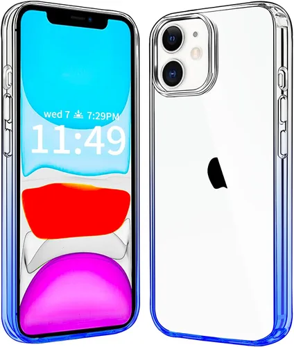 Vista 9 de JJGoo Compatible con iPhone 11 Funda transparente, transparente a prueba de golpes, delgada, antiarañazos, carcasa protectora de policarbonato duro